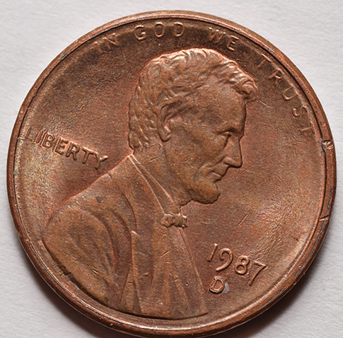 1987-D-Lincoln-Penny,-Machine-Doubling-Or-Something-Else?